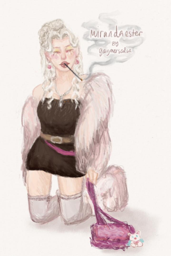 mirandaester - full body; sketchbook brushes (2024)